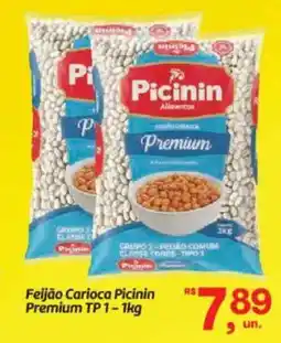 Fort Atacadista Feijão Carioca Picinin Premium TP 1 oferta