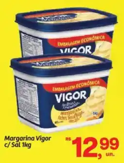 Fort Atacadista Margarina Vigor c/ Sal oferta