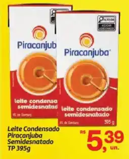 Fort Atacadista Leite Condensado Piracanjuba Semidesnatado TP oferta