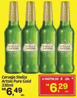 Fort Atacadista Cerveja Stella Artois Pure Gold oferta
