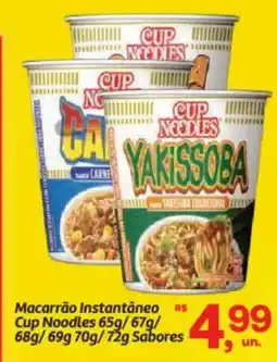 Fort Atacadista Macarrão Instantâneo Cup Noodles oferta