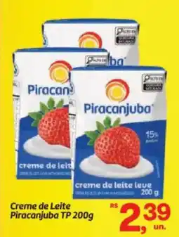 Fort Atacadista Creme de Leite Piracanjuba TP oferta