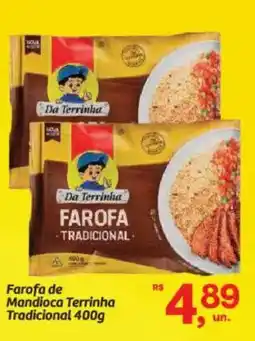 Fort Atacadista Farofa de Mandioca Terrinha Tradicional oferta