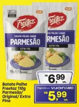 Fort Atacadista Batata Palha Freetaz Parmesão/ Original/Extra Fina oferta