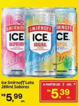 Fort Atacadista Ice Smirnoff Lata Sabores oferta