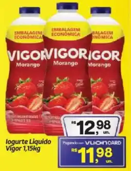Fort Atacadista logurte Liquido Vigor oferta