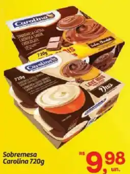 Fort Atacadista Sobremesa Carolina oferta