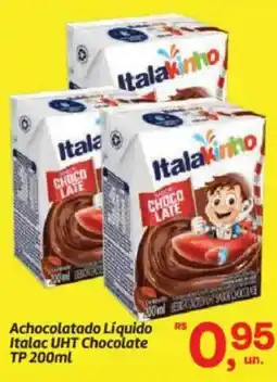 Fort Atacadista Achocolatado Líquido Italac UHT Chocolate TP oferta