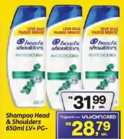 Fort Atacadista Shampoo Head & Shoulders oferta