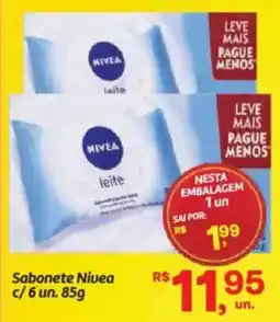 Fort Atacadista Sabonete Niuea c/6 un. oferta