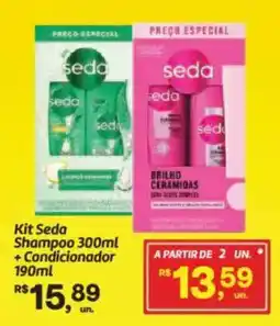 Fort Atacadista Kit Seda Shampoo +Condicionador oferta