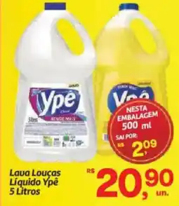 Fort Atacadista Lava Louças Líquido Ypê oferta