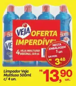 Fort Atacadista Limpador Veja Multiuso c/4 un. oferta