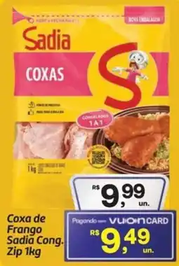Fort Atacadista Coxa de Frango Sadia Cong. Zip oferta