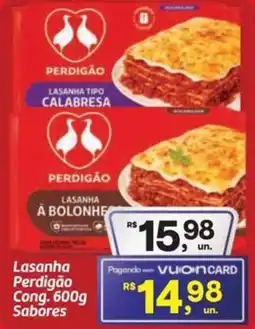 Fort Atacadista Lasanha Perdigão Cong. Sabores oferta