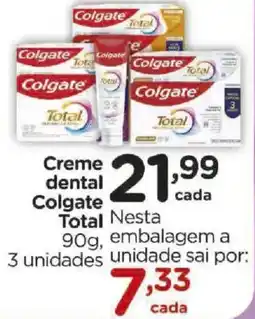 Carrefour Creme dental Colgate Total oferta