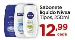 Carrefour Sabonete líquido Nivea Tipos, oferta