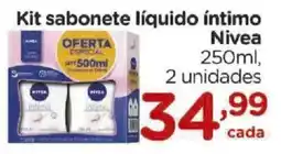 Carrefour Kit sabonete líquido íntimo Nivea oferta