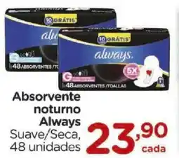 Carrefour Absorvente noturno Always oferta