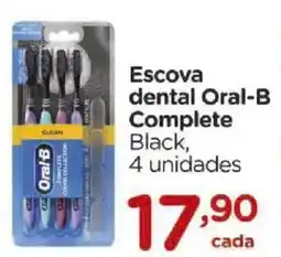 Carrefour Escova dental Oral-B Complete Black, oferta