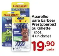 Carrefour Aparelho para barbear Prestobarba3 ou Gillette oferta