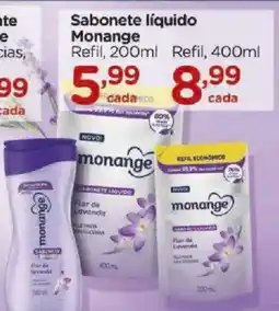 Carrefour Sabonete líquido Monange oferta