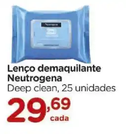 Carrefour Lenço demaquilante Neutrogena oferta