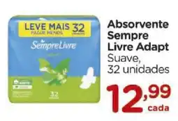 Carrefour Absorvente Sempre Livre Adapt oferta