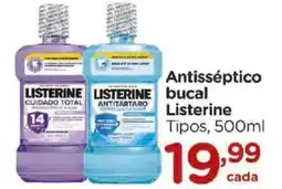 Carrefour Antisséptico Bucal Listerine Tipos, oferta