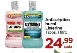 Carrefour Antisséptico bucal Listerine Tipos, oferta