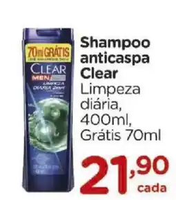 Carrefour Shampoo anticaspa Clear oferta
