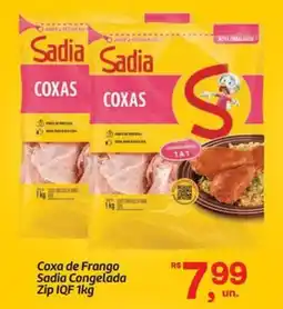 Fort Atacadista Coxa de Frango Sadia Congelada Zip IQF oferta