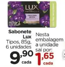 Carrefour Sabonete Lux Tipos, oferta