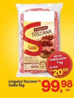 Fort Atacadista Linguiça Toscana Sadia oferta