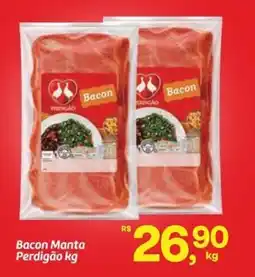 Fort Atacadista Bacon Manta Perdigão oferta