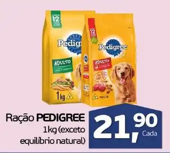 Cometa Supermercados Racao Pedigree 1kg oferta