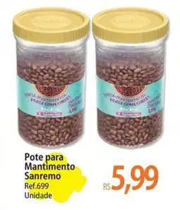 Atacadão Pote para Mantimento Sanremo oferta