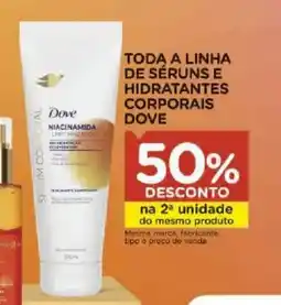 Carrefour Toda a linha de séruns e hidratantes corporais dove oferta