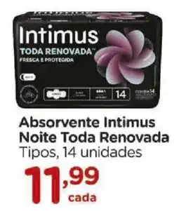 Carrefour Absorvente Intimus Noite Toda Renovada oferta