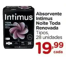 Carrefour Absorvente Intimus Noite Toda Renovada oferta