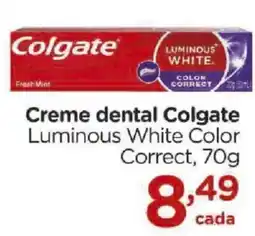 Carrefour Creme dental Colgate Luminous White Color Correct, oferta
