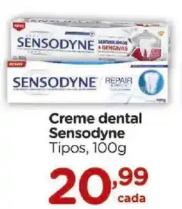 Carrefour Creme dental Sensodyne Tipos, oferta