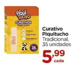 Carrefour Curativo Piquitucho Tradicional, 35 unidades oferta