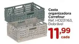 Carrefour Cesta organizadora Carrefour oferta