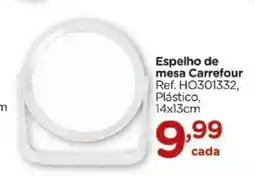 Carrefour Espelho de mesa Carrefour oferta