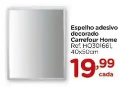 Carrefour Espelho adesivo decorado Carrefour Home oferta