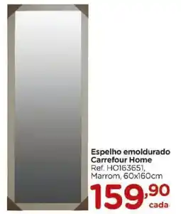 Carrefour Espelho emoldurado Carrefour Home oferta