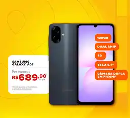 Casa e Vídeo Samsung galaxy a07 oferta