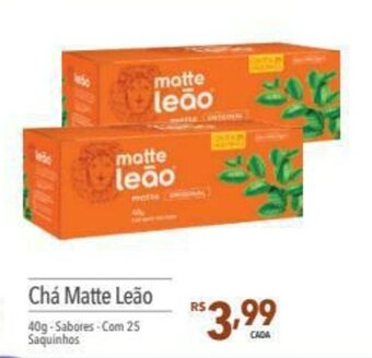 Supermercados Condor Cha Matte Leao oferta