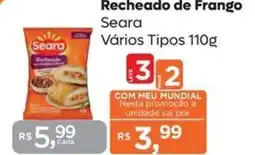 Supermercados Mundial Recheado de Frango oferta
